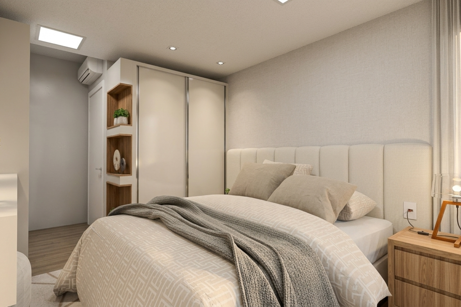 10 - quarto planejado sob medida móveis bompani