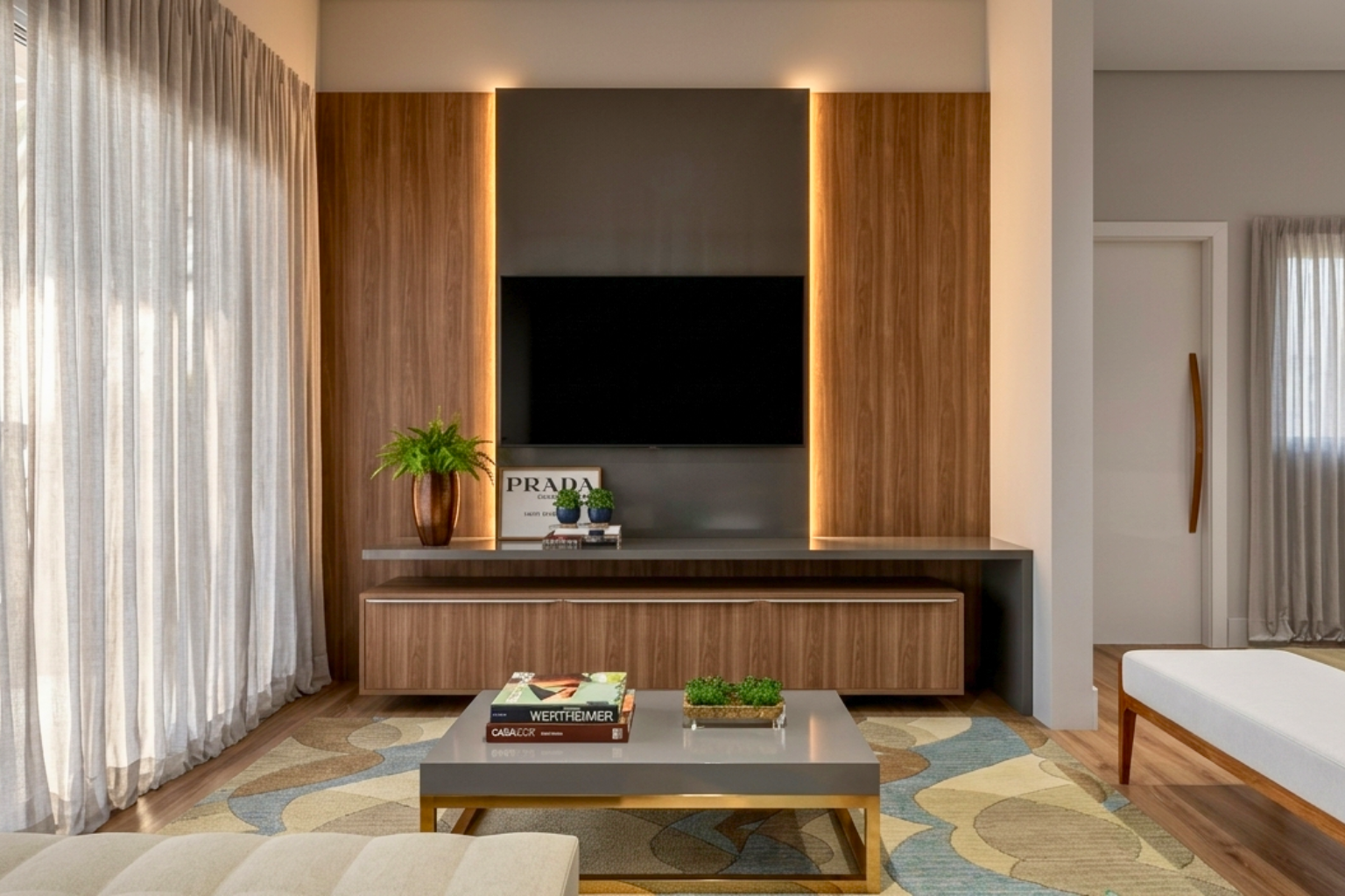 10 - sala planejada sob medida móveis bompani