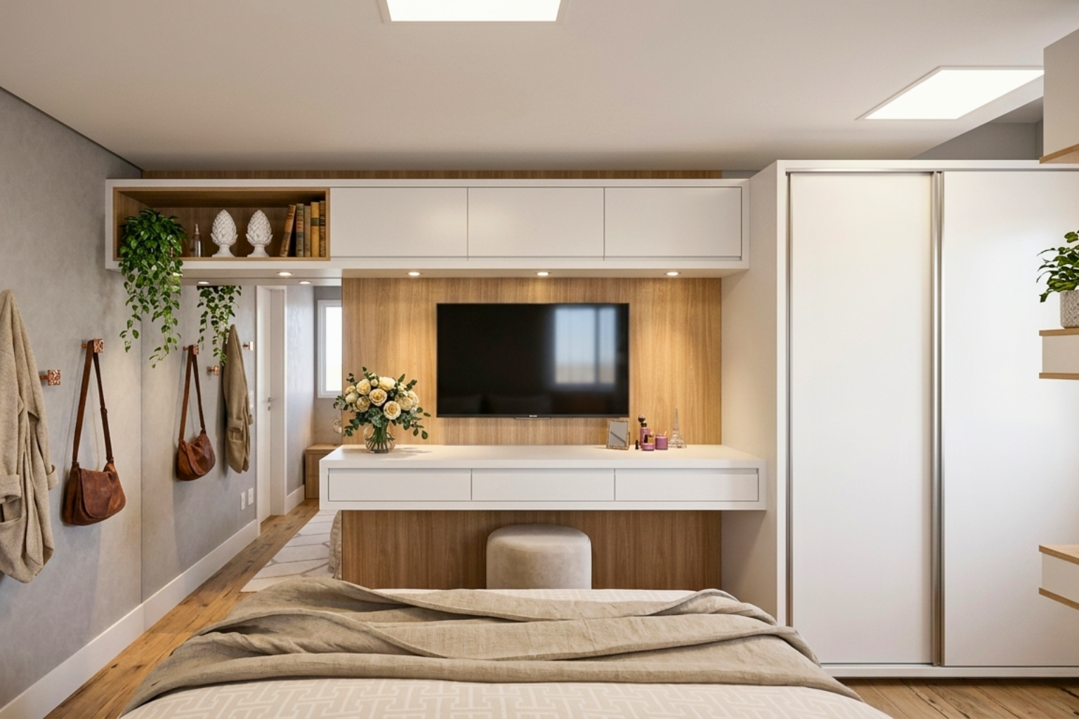 12 - quarto planejado sob medida móveis bompani