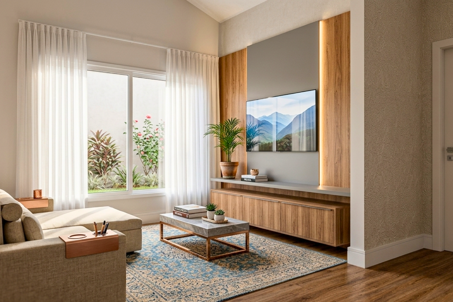 13 - sala planejada sob medida móveis bompani