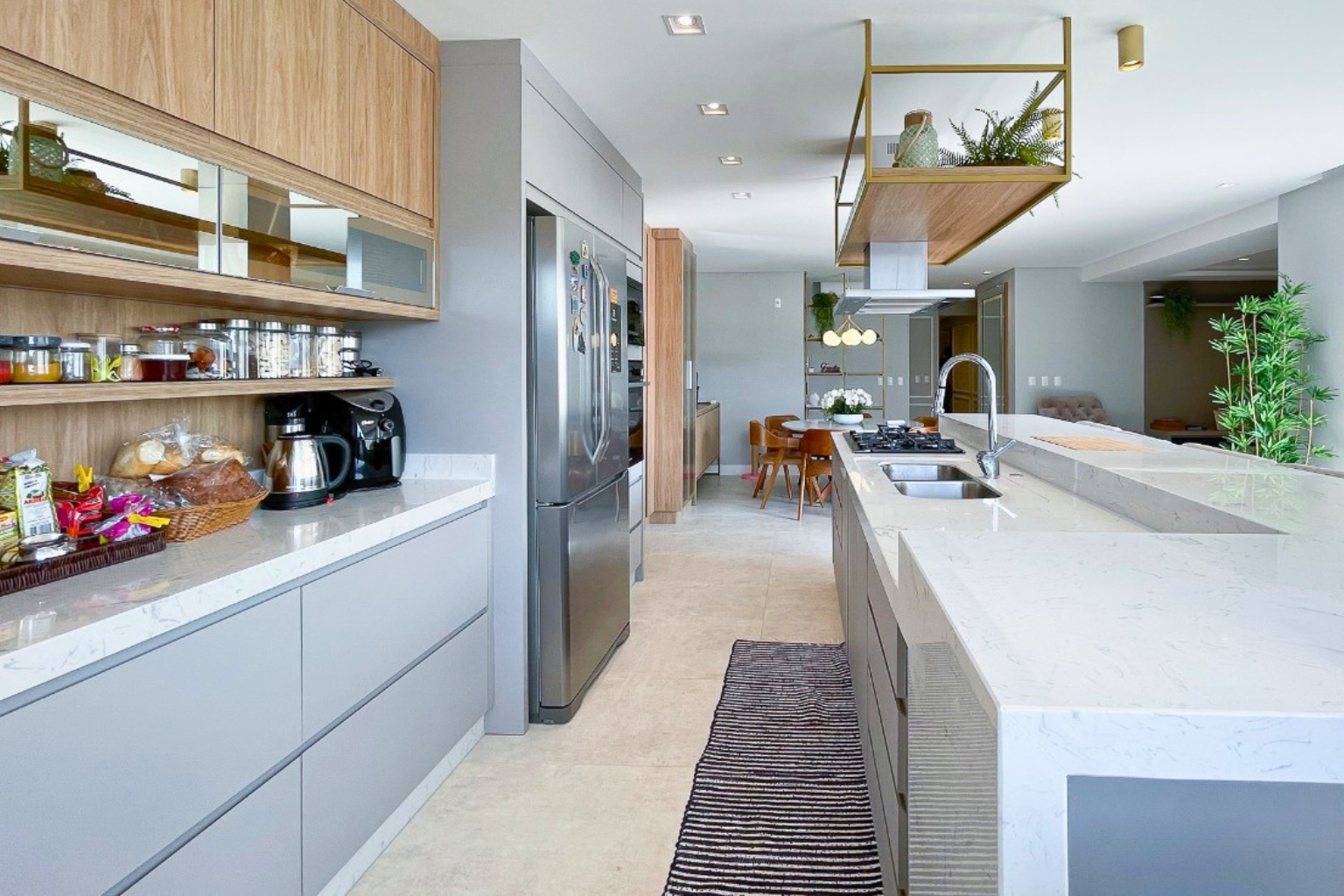 14 - cozinha planejada sob medida móveis bompani blumenau