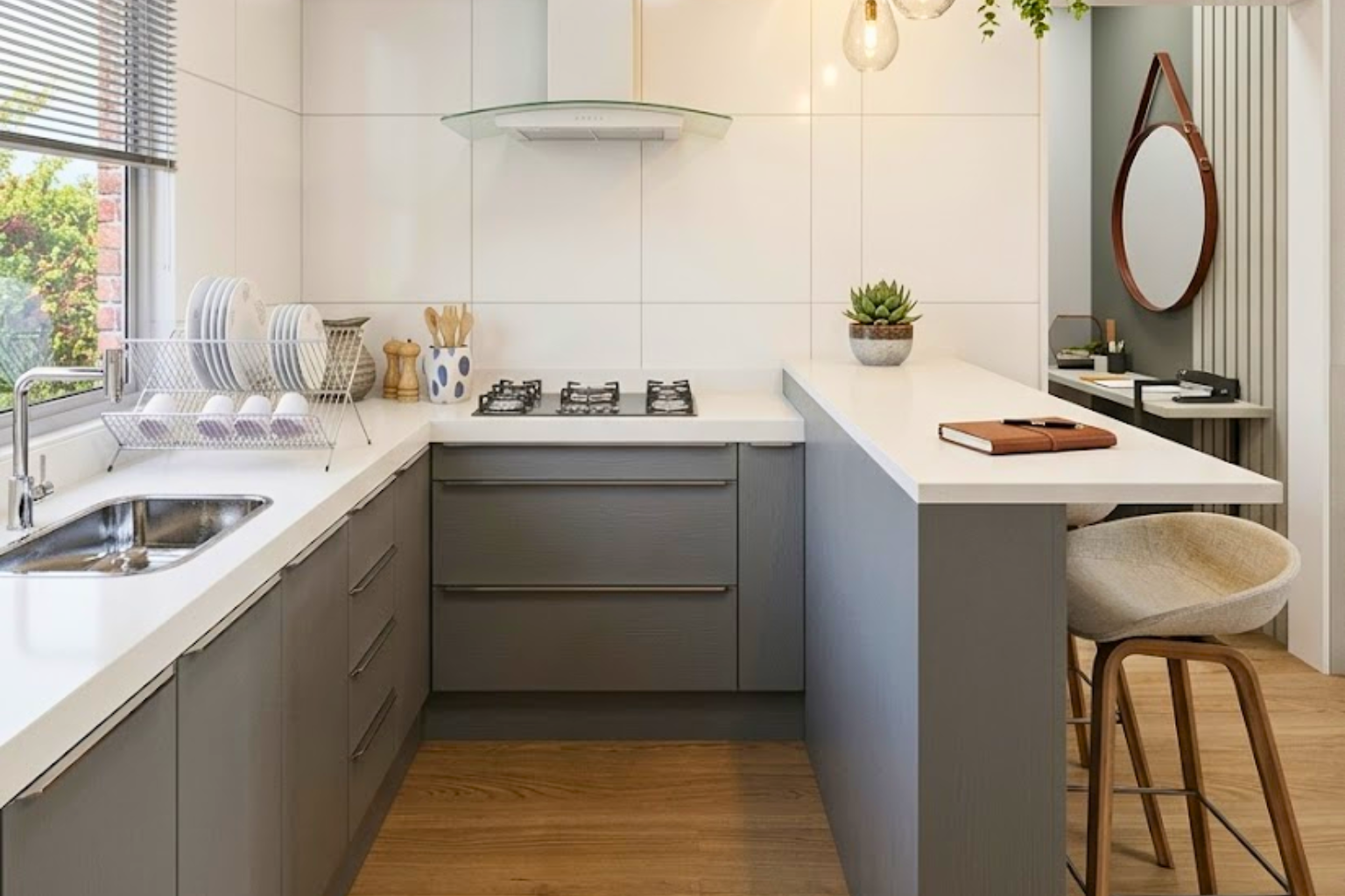 17 - cozinha planejada sob medida móveis bompani blumenau