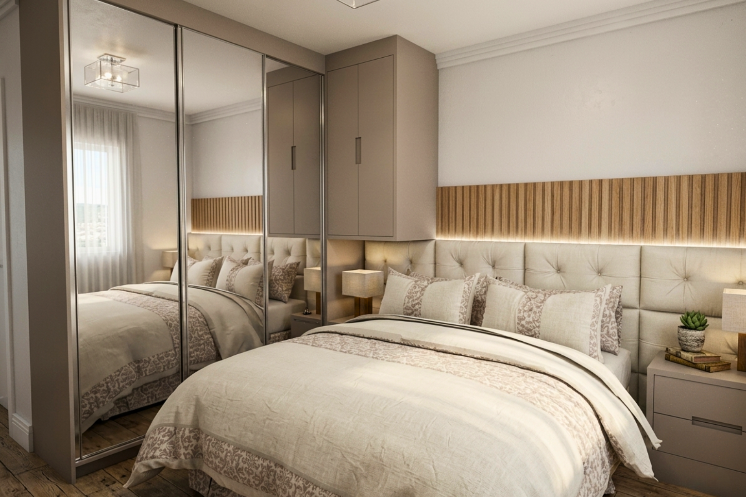 2 - quarto planejado sob medida móveis bompani