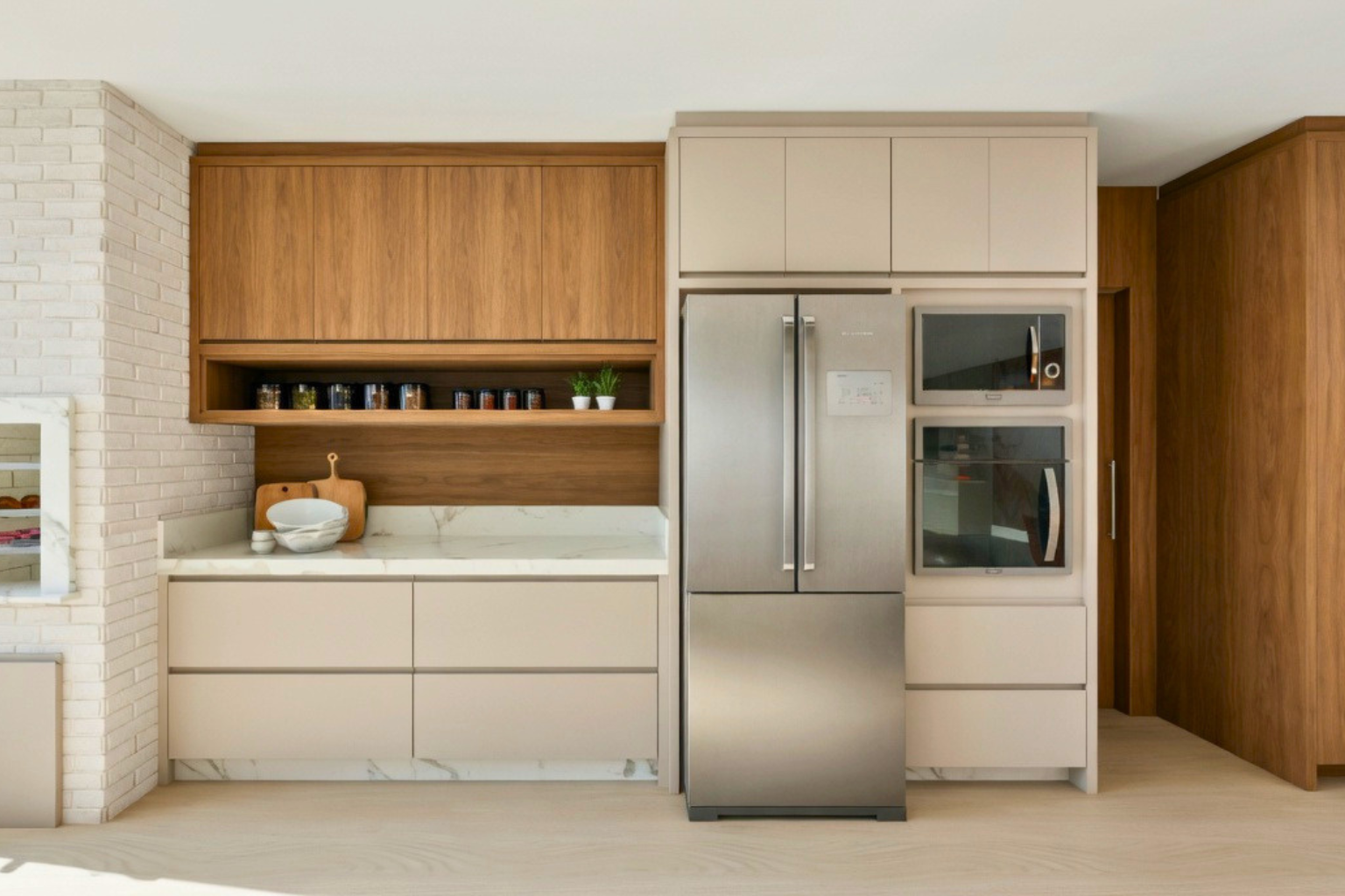 25 - cozinha planejada sob medida móveis bompani blumenau