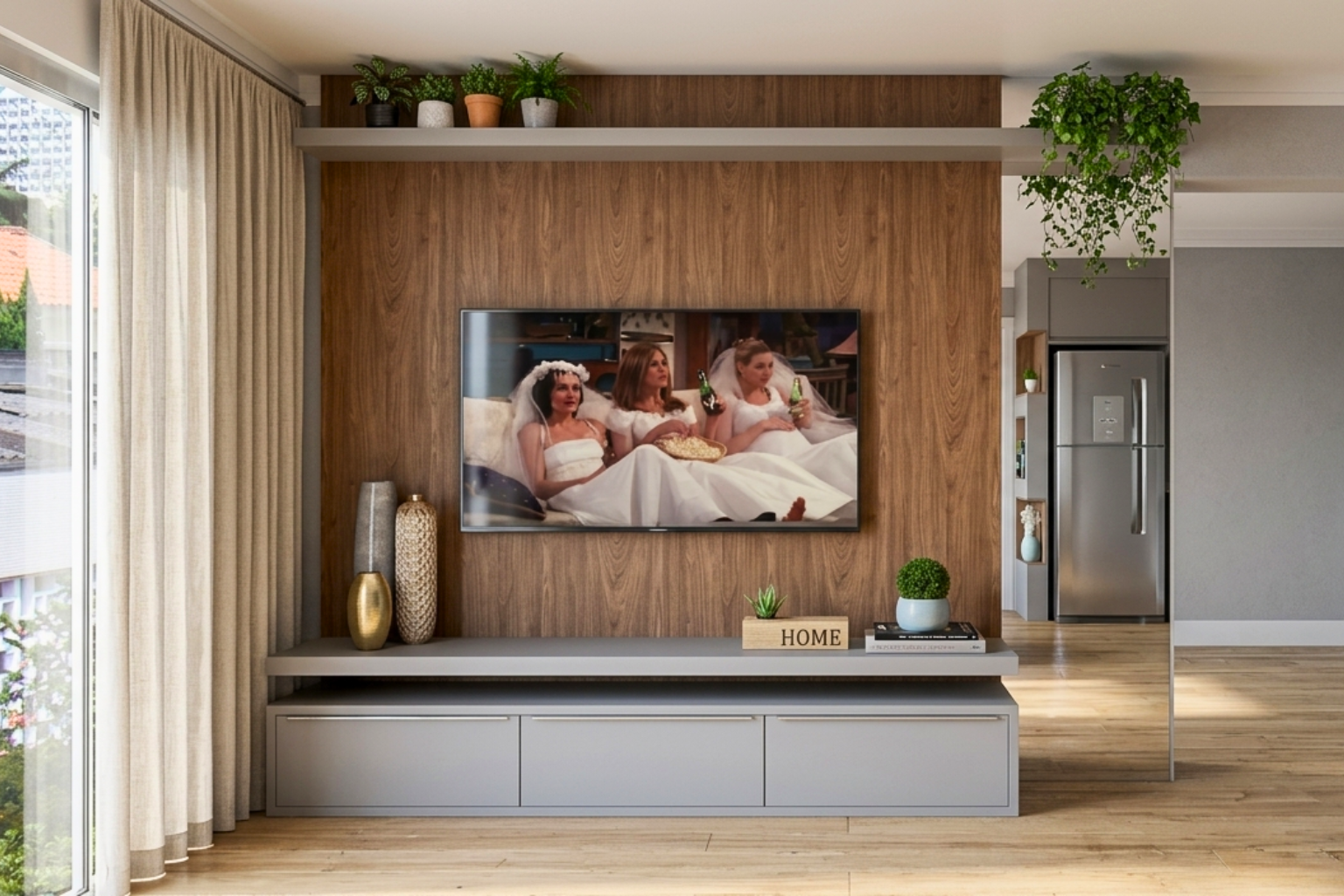 4 - sala planejada sob medida móveis bompani