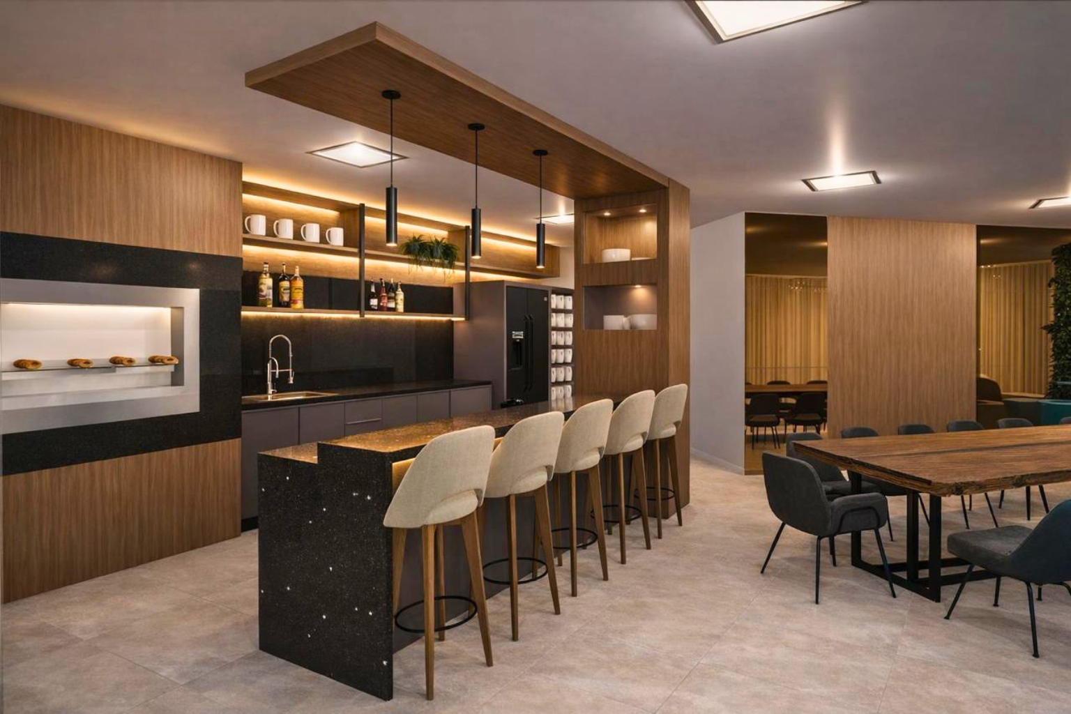 5 - cozinha planejada sob medida móveis bompani blumenau