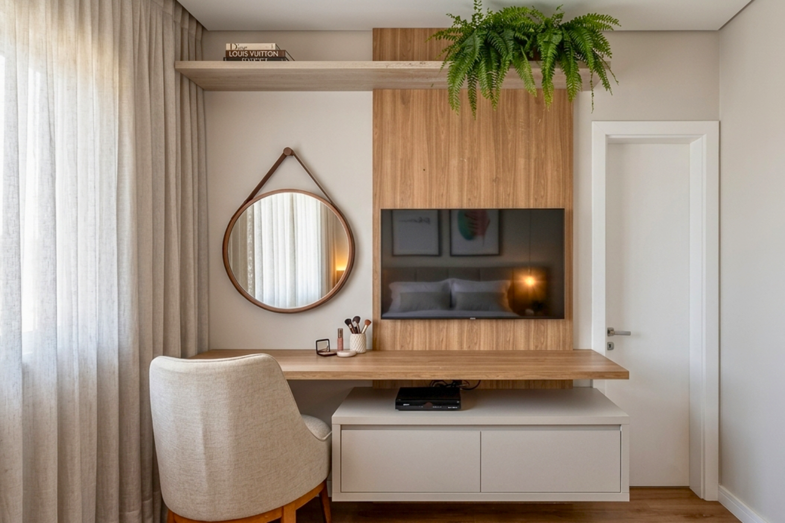 6 - quarto planejado sob medida móveis bompani