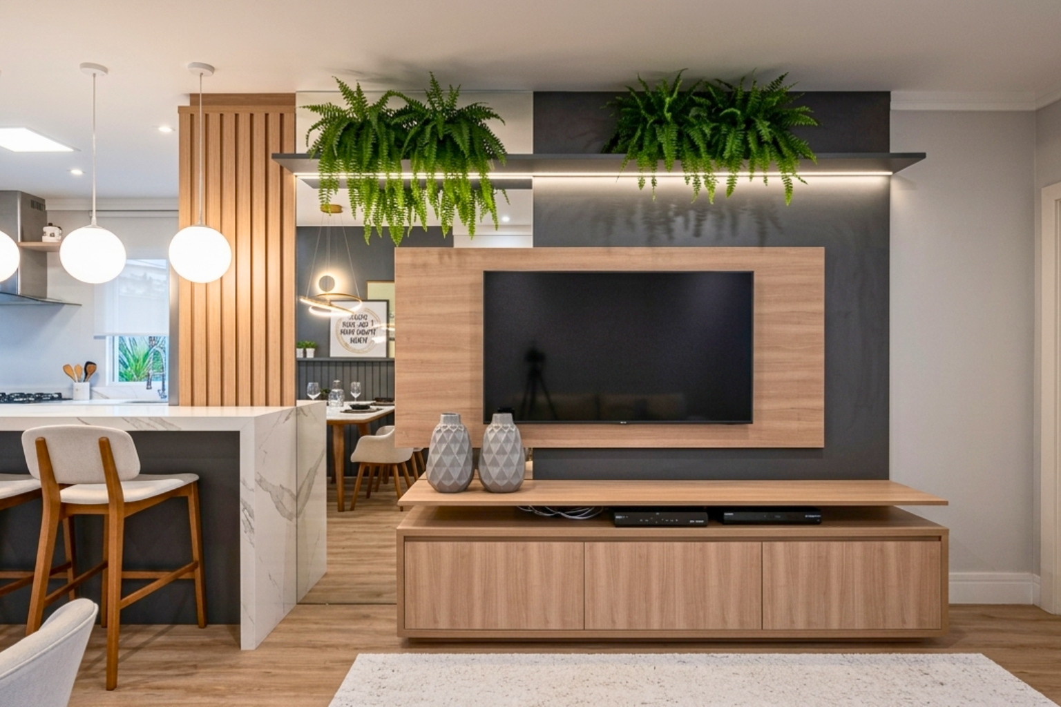 6 - sala planejada sob medida móveis bompani