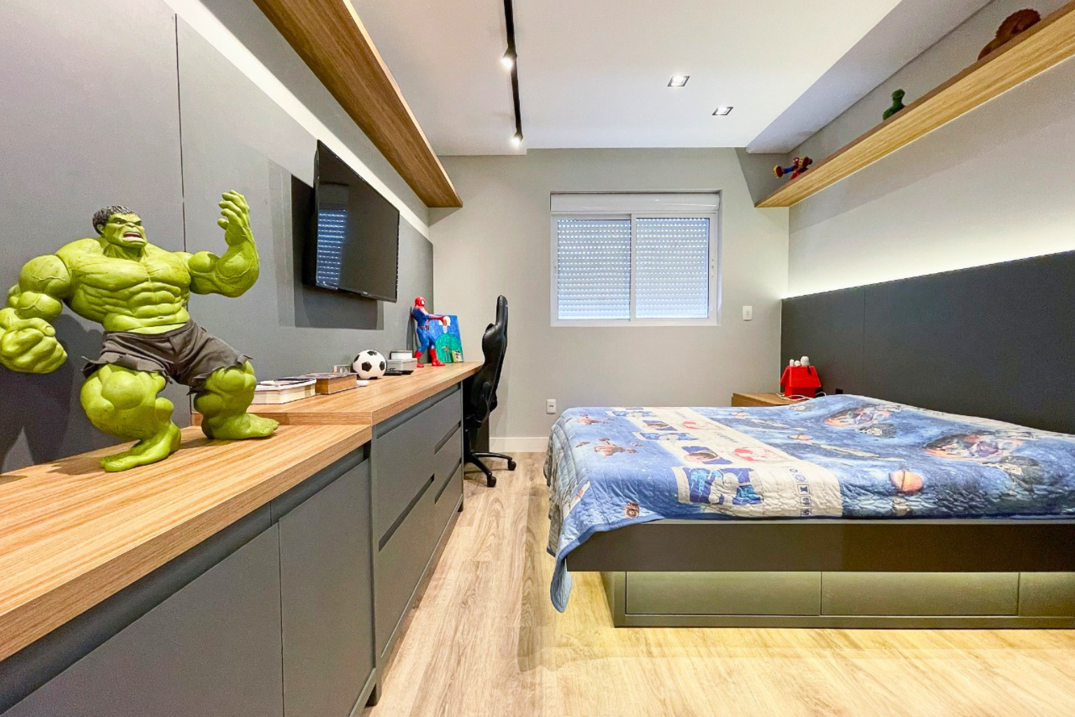 8 - quarto planejado sob medida móveis bompani